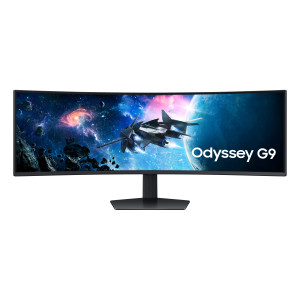 Samsung G95C monitor de ecrã 124,5 cm (49") 5120 x 1440 pixels Dual QHD LED Preto 2