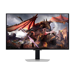 Samsung G80SD monitor de ecrã 81,3 cm (32") 3840 x 2160 pixels 4K Ultra HD OLED Prateado 2