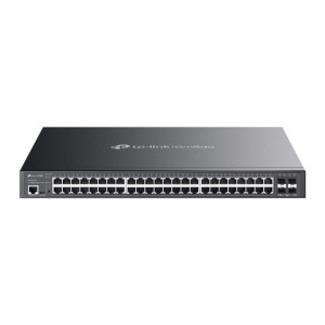 TP-Link Omada SG3452XMPP switch de rede Gerido L2+ Gigabit Ethernet (10 100 1000) Power over Ethernet (PoE) 1U Preto