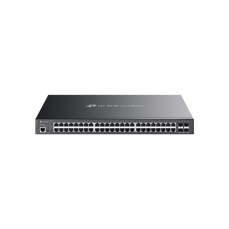 TP-Link Omada SG3452XMPP switch de rede Gerido L2+ Gigabit Ethernet (10 100 1000) Power over Ethernet (PoE) 1U Preto