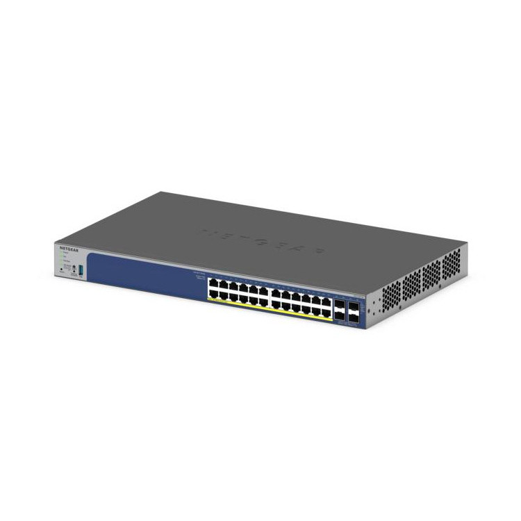 NETGEAR GS728TXP L2 L3 10G Ethernet (100 1000 10000) Power over Ethernet (PoE) Preto