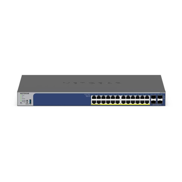 NETGEAR GS728TXP L2 L3 10G Ethernet (100 1000 10000) Power over Ethernet (PoE) Preto