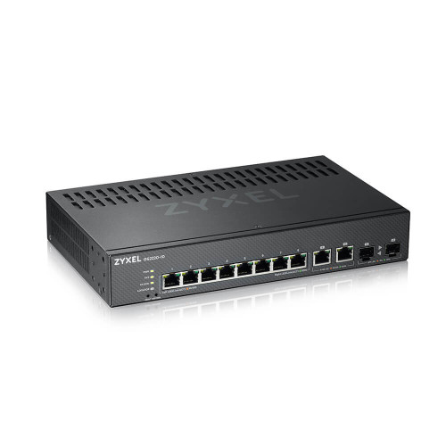 Zyxel GS2220-10-EU0101F switch de rede Gerido L2 Gigabit Ethernet (10 100 1000) Preto Zyxel GS2220-10-EU0101F switch de rede Gerido L2 Gigabit Ethernet (10 100 1000) Preto