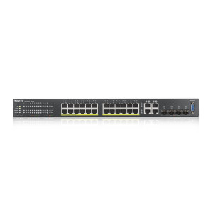Zyxel GS2220-28HP-EU0101F switch de rede Gerido L2 Gigabit Ethernet (10 100 1000) Power over Ethernet (PoE) Preto 2