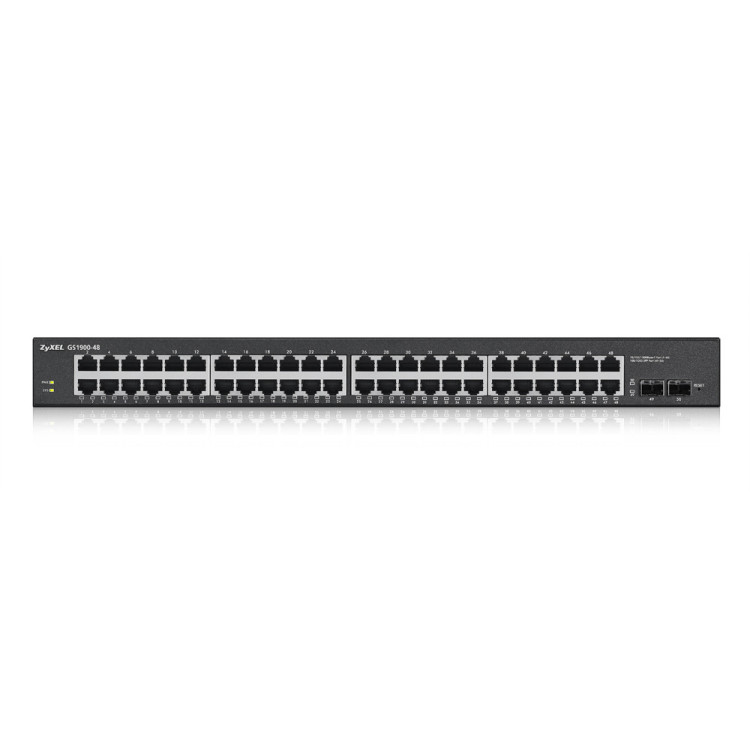 Zyxel GS1900-48-EU0102F switch de rede L2 Gigabit Ethernet (10 100 1000) Preto