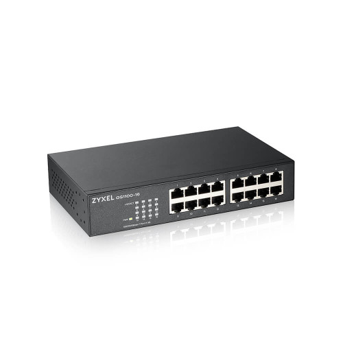 Zyxel GS1100-16 Não-gerido Gigabit Ethernet (10 100 1000) Zyxel GS1100-16 Não-gerido Gigabit Ethernet (10 100 1000)