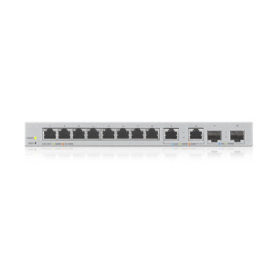 Zyxel XGS1210-12-ZZ0102F switch de rede Gerido Gigabit Ethernet (10 100 1000) Cinzento 2