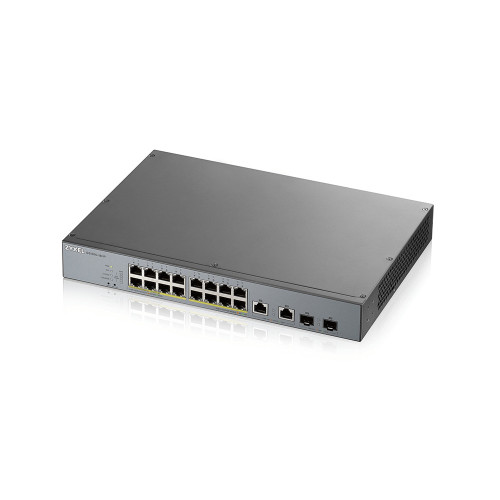 Zyxel GS1350-18HP-EU0101F switch de rede Gerido L2 Gigabit Ethernet (10 100 1000) Power over Ethernet (PoE) Cinzento Zyxel GS1350-18HP-EU0101F switch de rede Gerido L2 Gigabit Ethernet (10 100 1000) Power over Ethernet (PoE) Cinzento