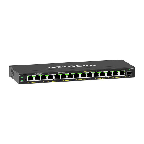 NETGEAR GS316EP-100PES switch de rede Gerido Gigabit Ethernet (10 100 1000) Power over Ethernet (PoE) Preto NETGEAR GS316EP-100PES switch de rede Gerido Gigabit Ethernet (10 100 1000) Power over Ethernet (PoE) Preto