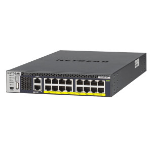 NETGEAR M4300-16X Gerido L3 10G Ethernet (100 1000 10000) Power over Ethernet (PoE) 1U Preto
