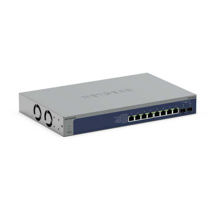 NETGEAR XS508TM Gerido L2 L3 L4 Cinzento