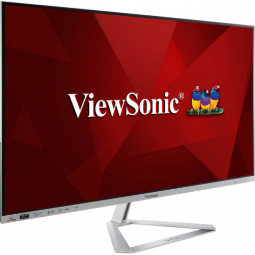 Viewsonic VX Series VX3276-2K-mhd-2 monitor de ecrã 81,3 cm (32") 2560 x 1440 pixels Quad HD LED Prateado