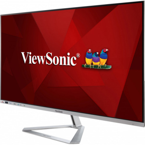 Viewsonic VX Series VX3276-2K-mhd-2 monitor de ecrã 81,3 cm (32") 2560 x 1440 pixels Quad HD LED Prateado