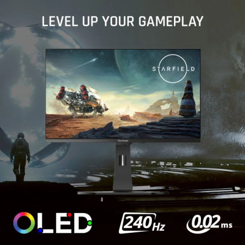 Viewsonic XG272-2K-OLED monitor de ecrã 68,6 cm (27") 2560 x 1440 pixels Quad HD Preto, Branco Viewsonic XG272-2K-OLED monitor de ecrã 68,6 cm (27") 2560 x 1440 pixels Quad HD Preto, Branco