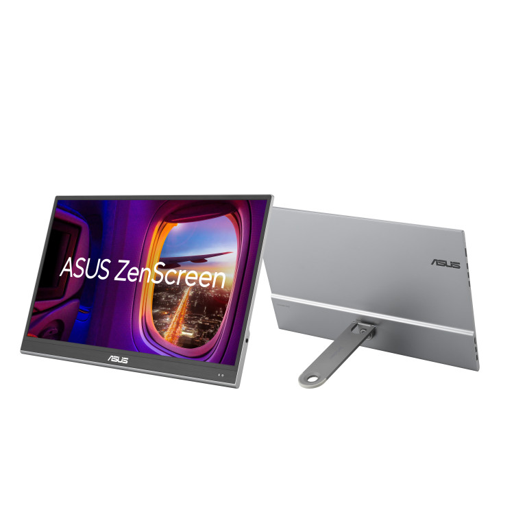 ASUS ZenScreen MQ16AHE monitor de ecrã 39,6 cm (15.6") 1920 x 1080 pixels Full HD OLED Prateado
