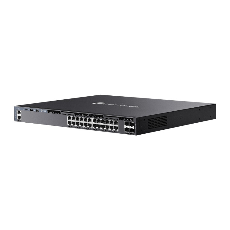 TP-Link Omada SG6428X switch de rede Gerido L3 Gigabit Ethernet (10 100 1000) 1U Preto