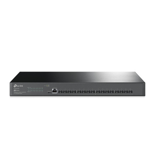 TP-Link JetStream TL-SX3016F switch de rede Gerido L2+ L3 Preto TP-Link JetStream TL-SX3016F switch de rede Gerido L2+ L3 Preto