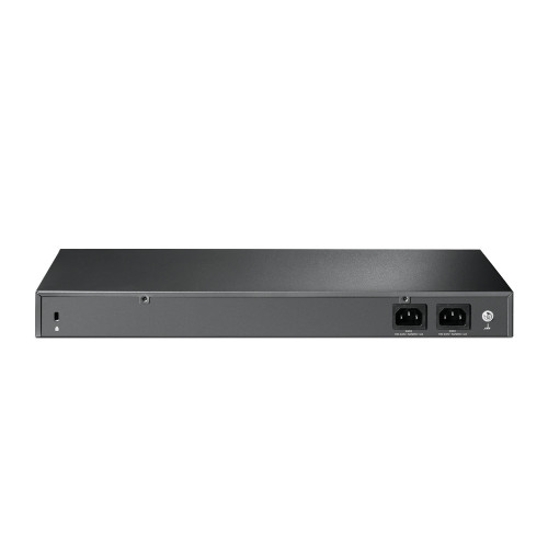TP-Link JetStream TL-SX3016F switch de rede Gerido L2+ L3 Preto TP-Link JetStream TL-SX3016F switch de rede Gerido L2+ L3 Preto