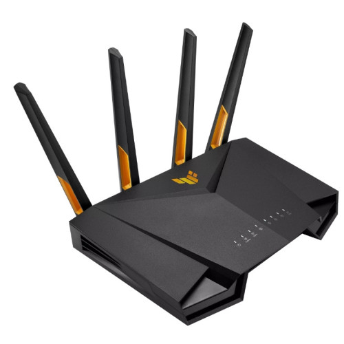 ASUS TUF-AX4200 router sem fios Gigabit Ethernet Dual-band (2,4 GHz   5 GHz) Preto ASUS TUF-AX4200 router sem fios Gigabit Ethernet Dual-band (2,4 GHz   5 GHz) Preto