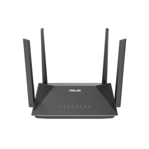 ASUS RT-AX52 AX1800 AiMesh router sem fios Gigabit Ethernet Dual-band (2,4 GHz   5 GHz) Preto ASUS RT-AX52 AX1800 AiMesh router sem fios Gigabit Ethernet Dual-band (2,4 GHz   5 GHz) Preto