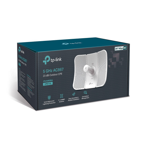 TP-Link CPE710 antena Antena direcional PoE LAN 23 dBi