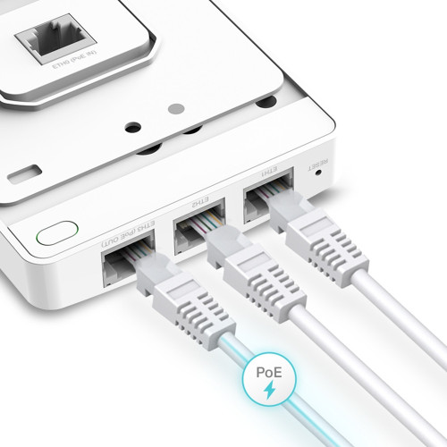 TP-Link Omada EAP235-Wall 1167 Mbit s Branco Power over Ethernet (PoE) TP-Link Omada EAP235-Wall 1167 Mbit s Branco Power over Ethernet (PoE)
