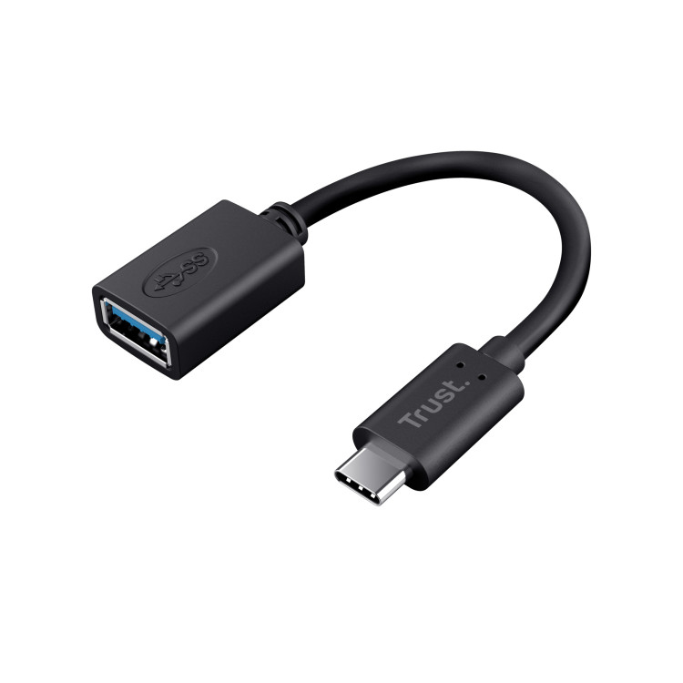 Trust 20967 cabo USB 0,09 m USB C USB A Preto