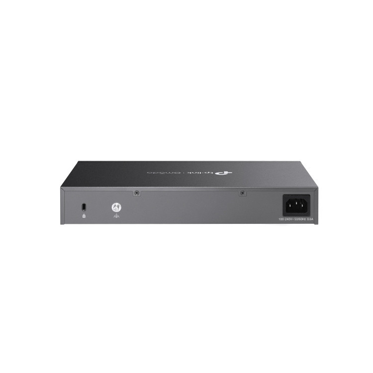 TP-Link Omada ER7412-M2 router com fio 2.5 Gigabit Ethernet, Gigabit Ethernet Preto