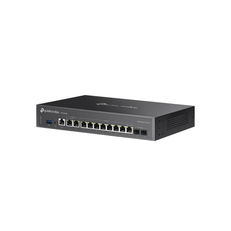 TP-Link Omada ER7412-M2 router com fio 2.5 Gigabit Ethernet, Gigabit Ethernet Preto