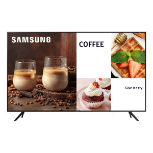 Samsung BE50C-H Plasma digital 127 cm (50") LED Wi-Fi 4K Ultra HD Preto Processador built-in Tizen