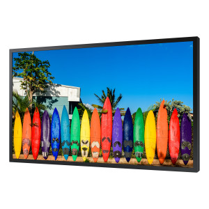 Samsung OM55B Plasma digital 139,7 cm (55") LCD Wi-Fi 3000 cd m² 4K Ultra HD Preto Processador built-in Tizen 5.0 24 7