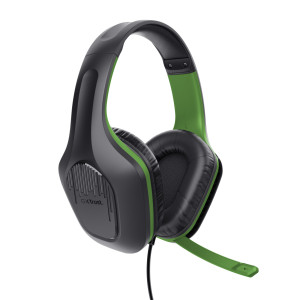 Trust GXT 415X ZIROX Auscultadores Com fios Fita de cabeça Jogos Preto, Verde 2