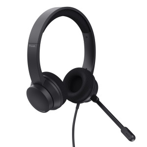 Trust Ayda Auscultadores Com fios Fita de cabeça Chamadas Música USB Type-A Preto 2