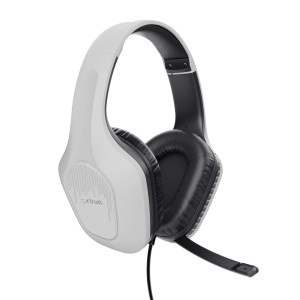 Trust GXT 415W Zirox Auscultadores Com fios Fita de cabeça Jogos Branco 2