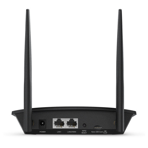 TP-Link TL-MR100 router sem fios Fast Ethernet Single-band (2,4 GHz) 4G Preto TP-Link TL-MR100 router sem fios Fast Ethernet Single-band (2,4 GHz) 4G Preto