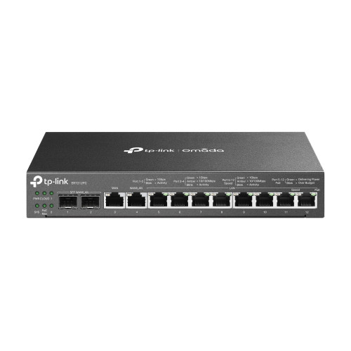 TP-Link Omada ER7212PC router com fio Gigabit Ethernet Preto TP-Link Omada ER7212PC router com fio Gigabit Ethernet Preto