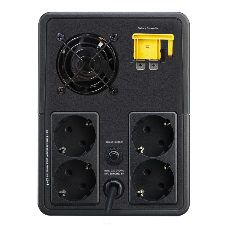 APC Easy UPS Linha interativa 2,2 kVA 1200 W 4 tomada(s) CA