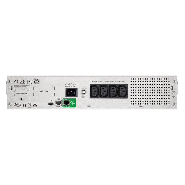 APC SMC1000I-2UC UPS Linha interativa 1 kVA 600 W 4 tomada(s) CA