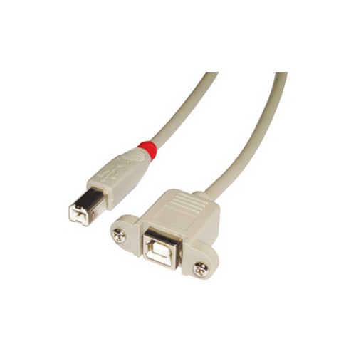 Lindy 31801 cabo USB USB 2.0 1 m USB B Cinzento Lindy 31801 cabo USB USB 2.0 1 m USB B Cinzento