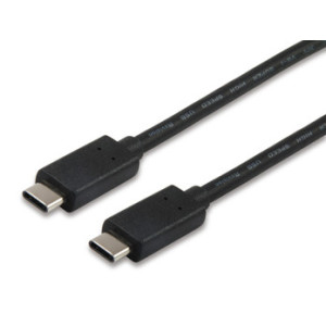 Equip Cabo USB 2.0 C para C, M M, 1,0 m, PD 60W