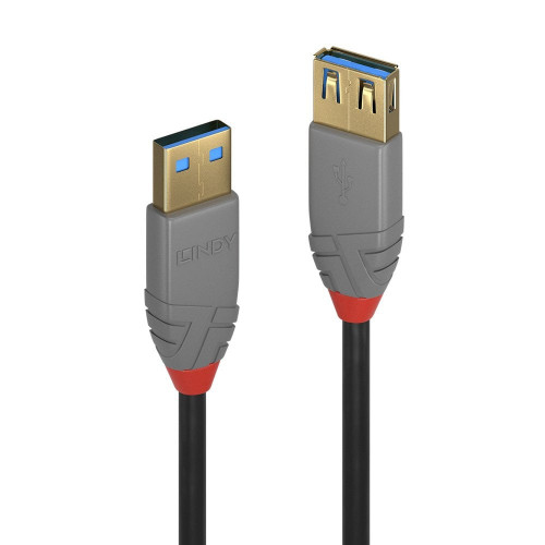 Lindy 36761 cabo USB USB 3.2 Gen 1 (3.1 Gen 1) 1 m USB A Preto Lindy 36761 cabo USB USB 3.2 Gen 1 (3.1 Gen 1) 1 m USB A Preto