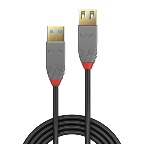 Lindy 36761 cabo USB USB 3.2 Gen 1 (3.1 Gen 1) 1 m USB A Preto Lindy 36761 cabo USB USB 3.2 Gen 1 (3.1 Gen 1) 1 m USB A Preto