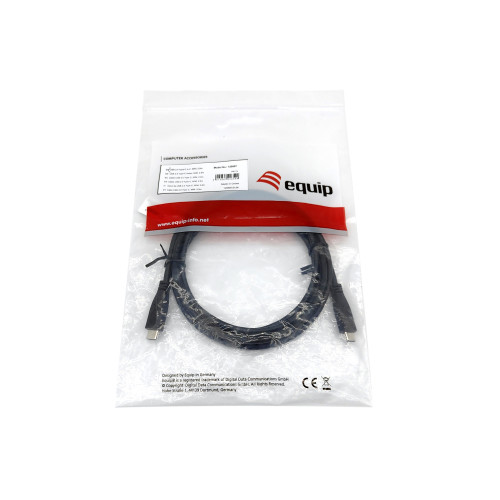 Equip Cabo USB 2.0 C para C, M M, 2,0 m, PD 60W Equip Cabo USB 2.0 C para C, M M, 2,0 m, PD 60W