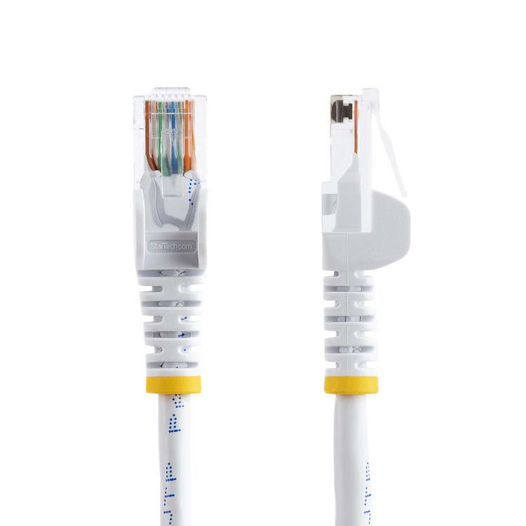 StarTech.com 45PAT2MWH cabo de rede Branco 2 m Cat5e U UTP (UTP)