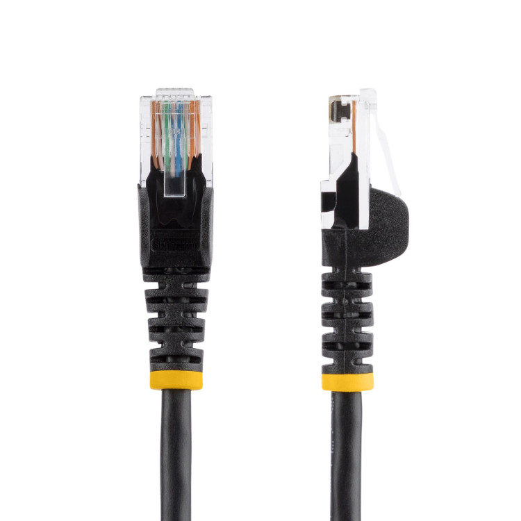 StarTech.com 45PAT5MBK cabo de rede Preto 5 m Cat5e U UTP (UTP)