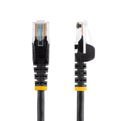 StarTech.com 45PAT5MBK cabo de rede Preto 5 m Cat5e U UTP (UTP)