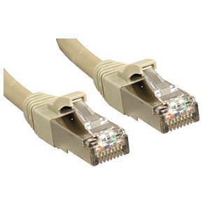 Lindy Cat.6 SSTP S FTP PIMF Premium Patch Cable 3m cabo de rede Bege