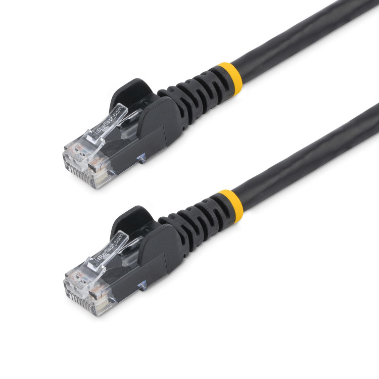 StarTech.com 45PAT10MBK cabo de rede Preto 10 m Cat5e U UTP (UTP)