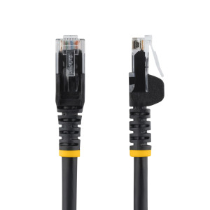 StarTech.com 45PAT10MBK cabo de rede Preto 10 m Cat5e U UTP (UTP) 2