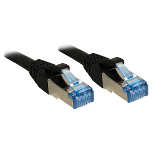 Lindy 3m Cat.6A S FTP cabo de rede Preto Cat6a S FTP (S-STP)